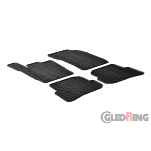 Tapis en caoutchouc pour Audi A1 (3 & 5 portes)