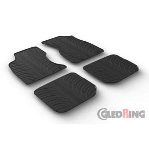 Tapis en caoutchouc pour Audi A4 avant