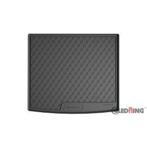 Tapis de coffre en caoutchouc pour Audi Q3 SUV (TFSI, petrol, MHEV / sol élevé variable)