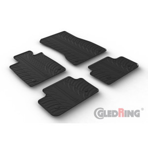 Tapis en caoutchouc pour BMW 5 (G60/G61, automatic)