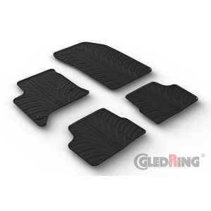 Tapis en caoutchouc pour Fiat 600 (hybrid, automatic)