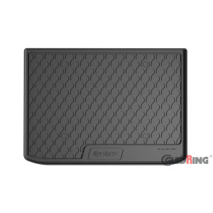 Tapis de coffre en caoutchouc pour Ford Fiesta (5 portes/sol bas)