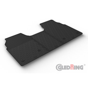 Tapis en caoutchouc pour Ford Tourneo Custom (passenger, automatic, 1+2 sièges)