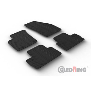 Tapis en caoutchouc pour Volvo C30 manual