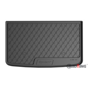 Tapis de coffre en caoutchouc pour Fiat 500L (sol bas)