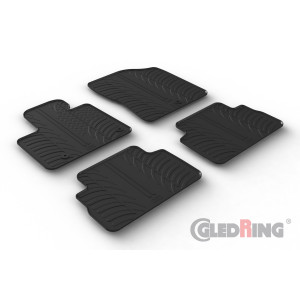 Tapis en caoutchouc pour Hyundai Santa Fe PHEV & HYBRID (automatic) 