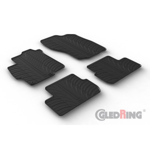 Tapis en caoutchouc pour Mitsubishi L200 (FL 2019->)