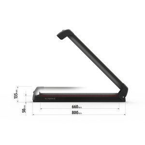 Porte-skis PRO-Slider BLACK - magnétiques