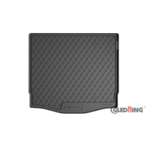 Tapis de coffre en caoutchouc pour Opel Grandland MHEV (sol élevé variable)