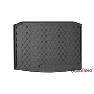 Tapis de coffre en caoutchouc pour Skoda Karoq 4WD (sol bas)