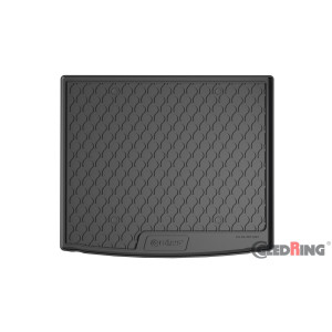 Tapis de coffre en caoutchouc pour VW Taigo (sol élevé variable)