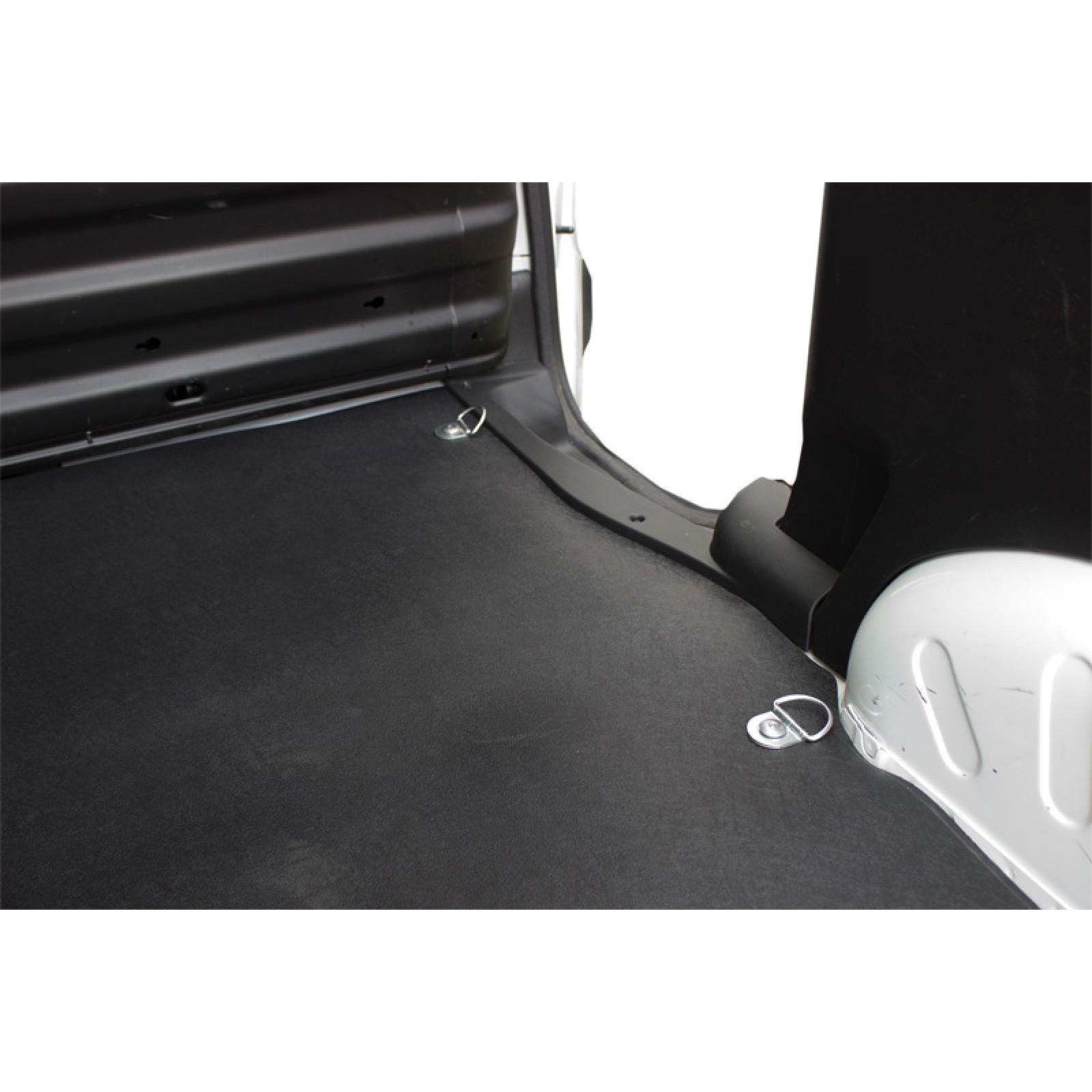 Tapis de sol en caoutchouc Noir pour Renault Trafic III 2014