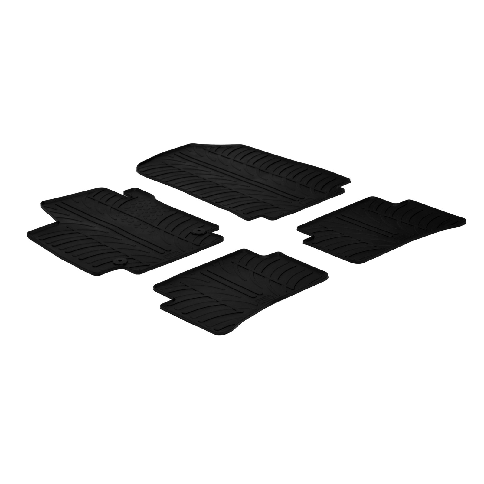 tapis en caoutchouc pour renault captur 5 portes