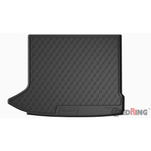 Tapis de coffre en caoutchouc pour Audi Q3 (8MU/sol élevé, extension gauche sans filet)