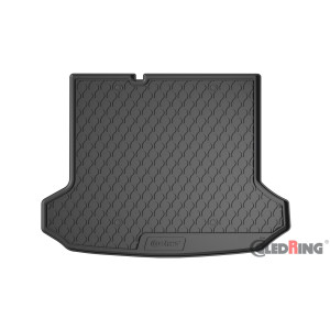 Tapis de coffre en caoutchouc pour Audi Q4 E-tron (sol bas / non variable)