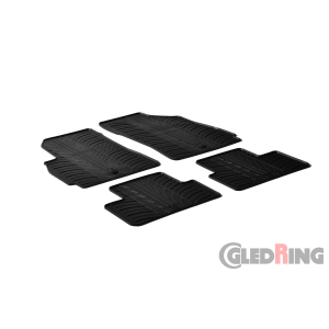 Tapis en caoutchouc pour Chevrolet Orlando (5 portes)