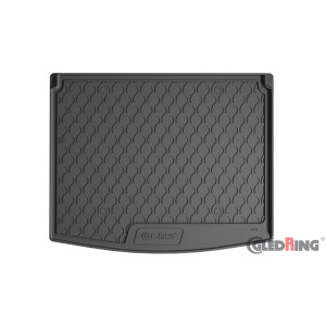 Tapis de coffre en caoutchouc pour Jeep Compass (sol variabile eléve et supérieur)