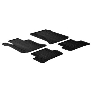 Tapis en caoutchouc pour Mercedes Classe C W204