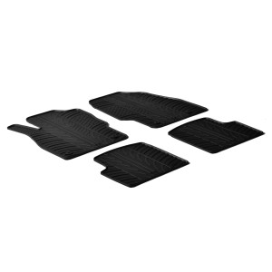 Tapis en caoutchouc pour Opel Corsa D