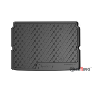 Tapis de coffre en caoutchouc pour Peugeot 2008 MK2 (sol élevé variable)