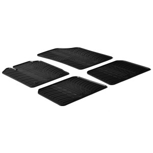 Tapis en caoutchouc pour Renault Clio II