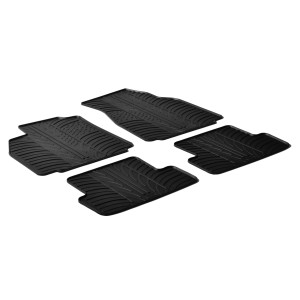 Tapis en caoutchouc pour Renault Megane II