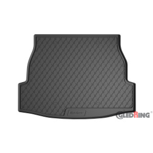 Tapis de coffre en caoutchouc pour Toyota RAV4 XA50 (Fond haut et variable avec roue de secours / pour essence & diesel & Hybride)