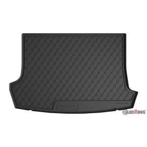 Tapis de coffre en caoutchouc pour VW T-Roc (sol élevé variable)